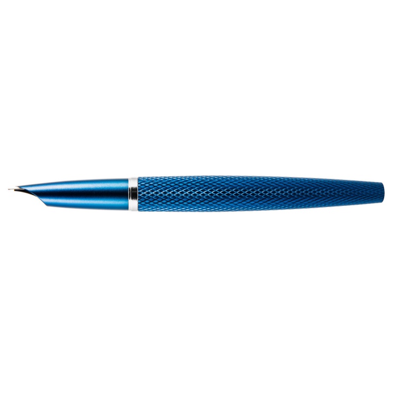 365866-386086-pioro_wieczne_diplomat_viper_guilloche_f_nie-800w Pióro wieczne DIPLOMAT Viper, guilloche, F, niebieskie - obrazek 1