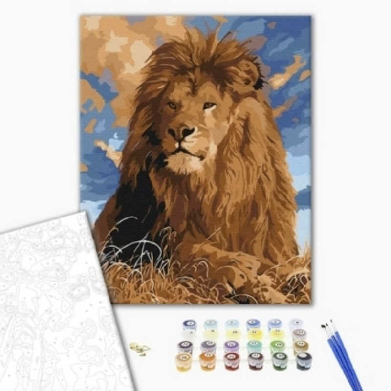 366145-386700-malowanie_po_numerach_brushme_40x50_cm_prawd-800w Malowanie po numerach BRUSHME, 40x50 cm, prawdziwy gigant, 1 szt., w pudełku - obrazek 1