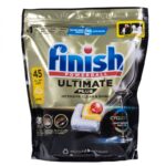 Tabletki do zmywarki FINISH Ultimate Plus, 45 szt., lemon