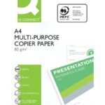 Papier ksero Q-CONNECT, A4, klasa B, 161CIE, 500ark. (opakowanie 5 szt.)
