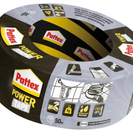 Taśma PATTEX POWER TAPE, 48mm x 50m, srebrna