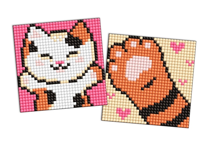 367288-387129-diamentowa_mozaika_na_naklejce_ideyka_9x9_cm-800w-1 Diamentowa mozaika na naklejce IDEYKA, 9x9 cm, kids, puffy, 2 szt. - obrazek 1