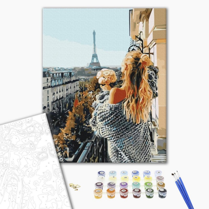 368208-388622-malowanie_po_numerach_brushme_40x50_cm_madem-800w-1 Malowanie po numerach BRUSHME, 40x50 cm, mademoiselle w Paryżu, 1 szt., w pudełku - obrazek 1