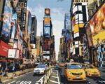 Malowanie po numerach BRUSHME, 40x50 cm, życie Times Square, 1 szt., w pudełku - obrazek 2