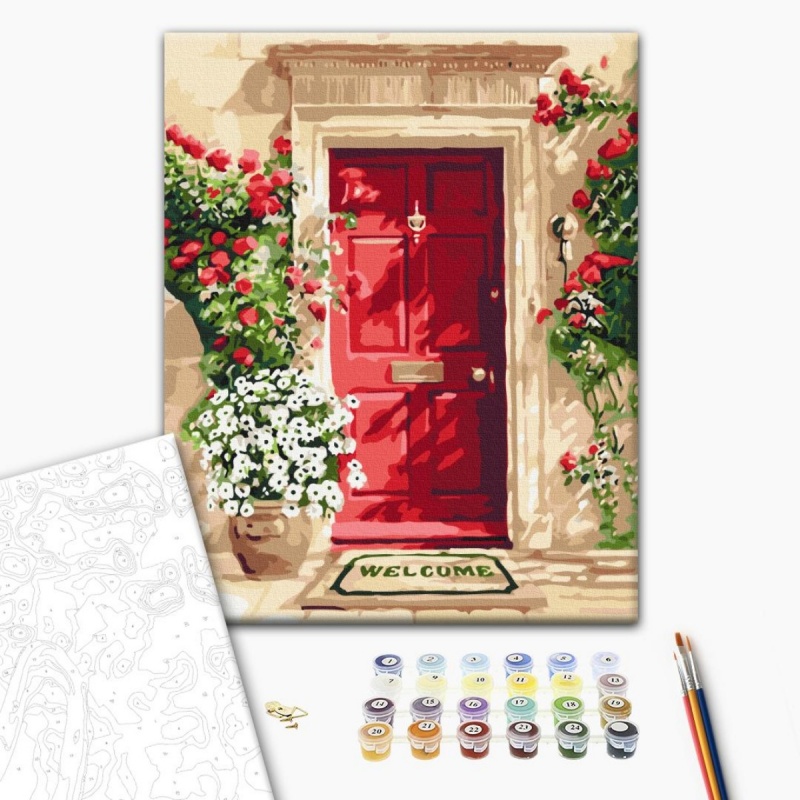 368242-388597-malowanie_po_numerach_brushme_40x50_cm_drzwi-800w-1 Malowanie po numerach BRUSHME, 40x50 cm, drzwi kwiatowe, 1 szt., w pudełku - obrazek 1
