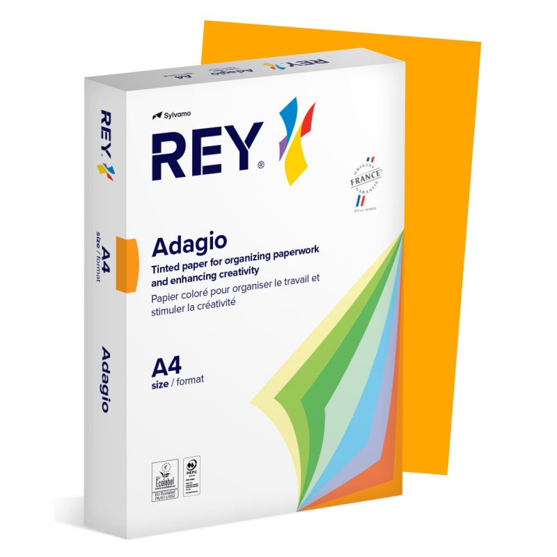 368409-359932-papier_ksero_rey_adagio_a4_80gsm_70_pomaranc-800w Papier ksero REY ADAGIO, A4, 80gsm, 70 pomarańczowy intense *RYADA080X415 R100 (pakiet 5 opakowań) - obrazek 1