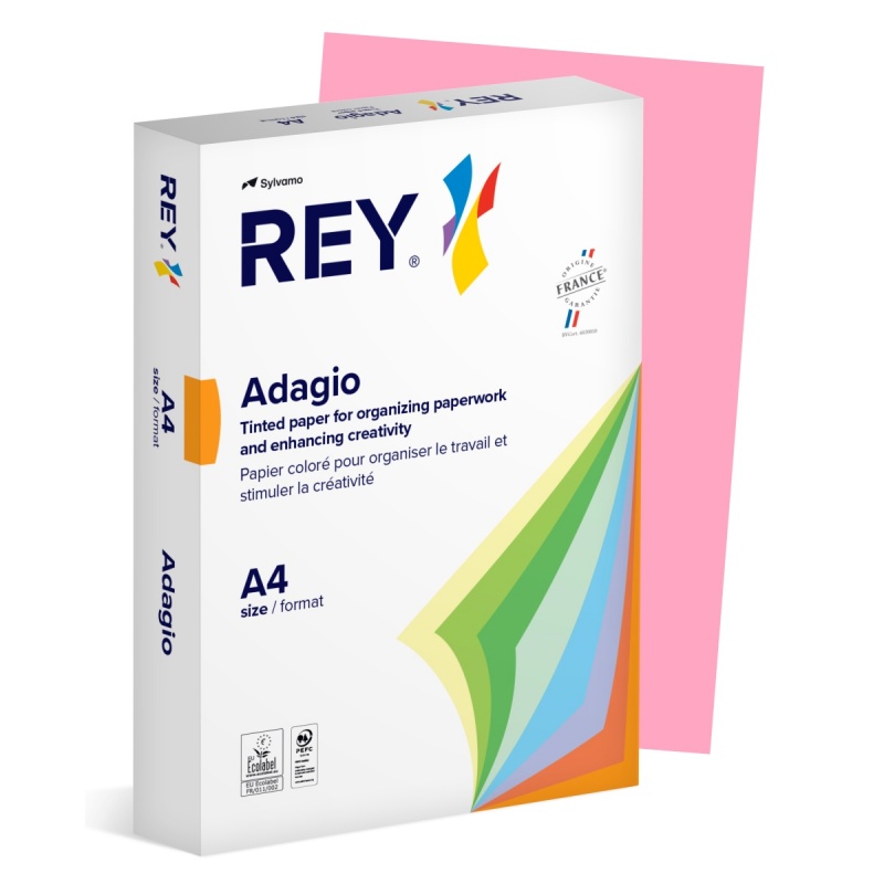 368413-350623-papier_ksero_rey_adagio_a4_80gsm_05_rozowy_p-800w Papier ksero REY ADAGIO, A4, 80gsm, 05 różowy pastel *RYADA080X422 R200, 500 ark. (pakiet 5 opakowań) - obrazek 1