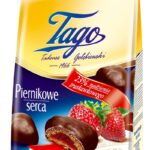 Piernik TAGO, truskawka, 160g (opakowanie 12 szt.)
