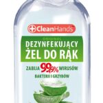 Antybakteryjny żel do rąk CLEAN HANDS, z aloesem i prowitaminą B5, 50 ml
