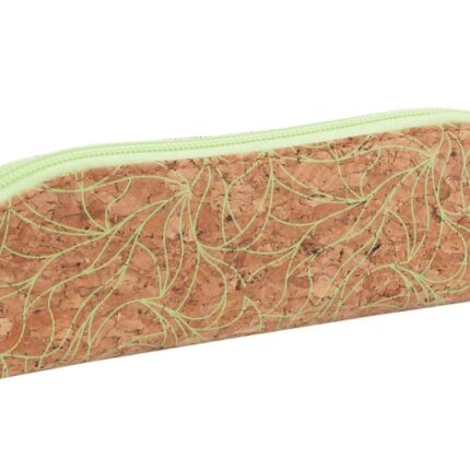Piórnik kosmetyczka ECONOVO, korkowy, 20x5x6 cm, naturalny