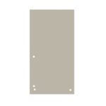 Przekładki DONAU, karton, 1/3 A4, 235x105mm, 100szt., szare