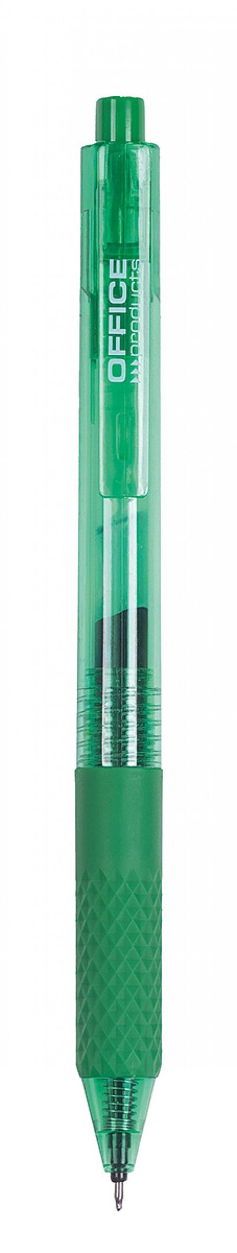 375301-392160-dlugopis_automatyczny_zelowy_office_products-800w-scaled-1 Długopis automatyczny żelowy OFFICE PRODUCTS, gr. linii 0,25mm, dł. linii 1200m, zielony (opakowanie 12 szt.) - obrazek 1