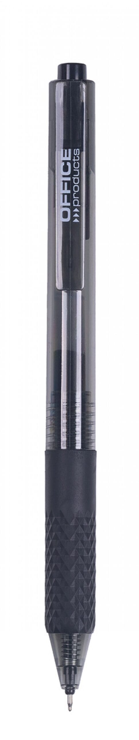 375311-392162-dlugopis_automatyczny_zelowy_office_products-800w-scaled-1 Długopis automatyczny żelowy OFFICE PRODUCTS, gr. linii 0,25mm, dł. linii 1200m, czarny (opakowanie 12 szt.) - obrazek 1