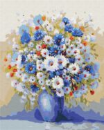 Malowanie po numerach BRUSHME, 40x50 cm, bukiet polnych kwiatów, 1 szt., w pudełku - obrazek 2