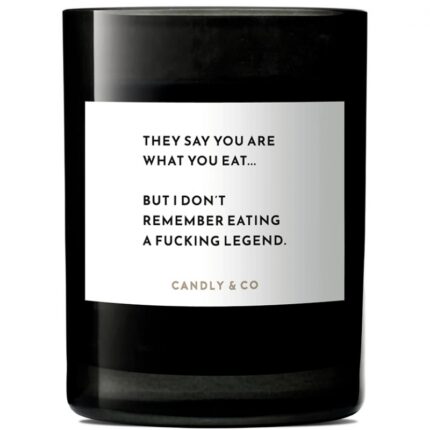 Świeca sojowa w szkle CANDLY&CO, They Say You Are What You, zapach No.1, 250g