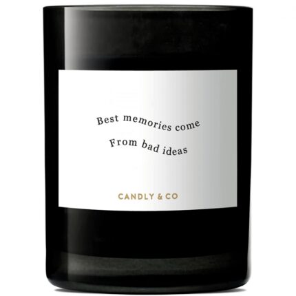 Świeca sojowa w szkle CANDLY&CO, Best Memories Come From B., zapach No.2, 250g