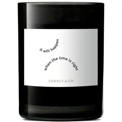 Świeca sojowa w szkle CANDLY&CO, It Will Happen When The., zapach No.3, 250g