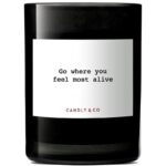 Świeca sojowa w szkle CANDLY&CO, Go Where You Feel Most, zapach No.5, 250g
