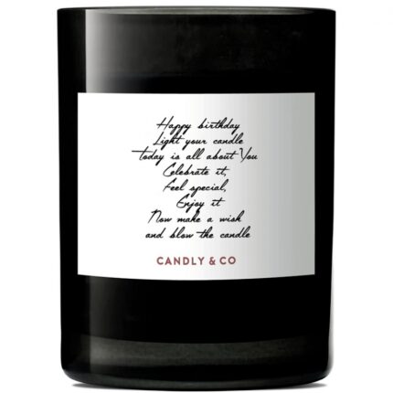 Świeca sojowa w szkle CANDLY&CO, Happy Birthday, zapach No.5, 250g