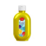 Farba plakatowa KEYROAD, 300ml, butelka, żółta - obrazek 2