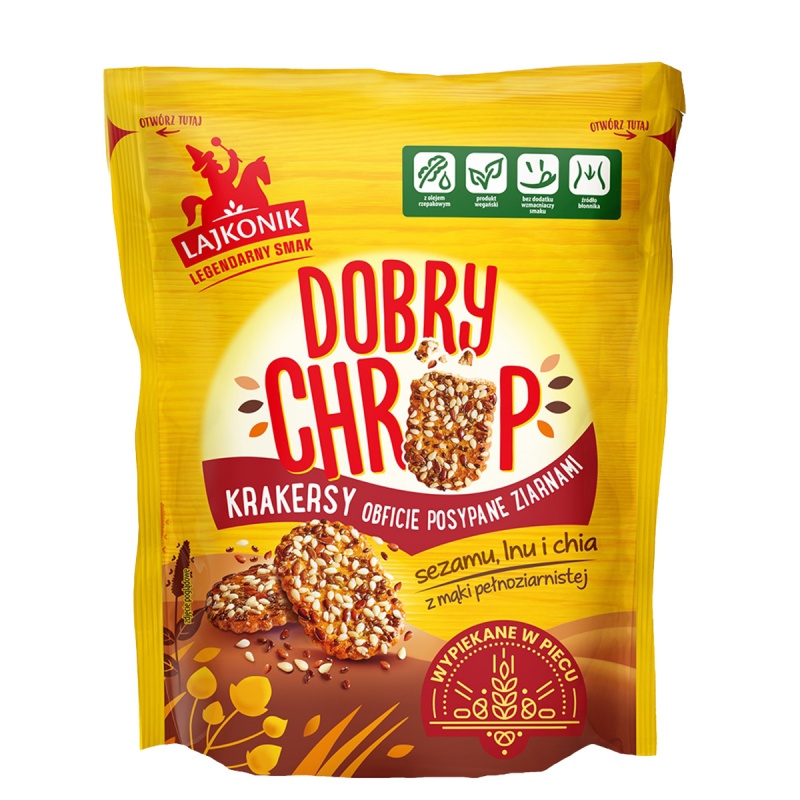 376086-391267-krakersy_lajkonik_dobry_chrup_100g-800w-1 Krakersy LAJKONIK Dobry Chrup, 100g (opakowanie 16 szt.) - obrazek 1