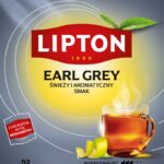 Herbata LIPTON czarna, Earl Grey, 92 torebki