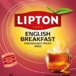 Herbata LIPTON czarna, English Breakfast, 92 torebki
