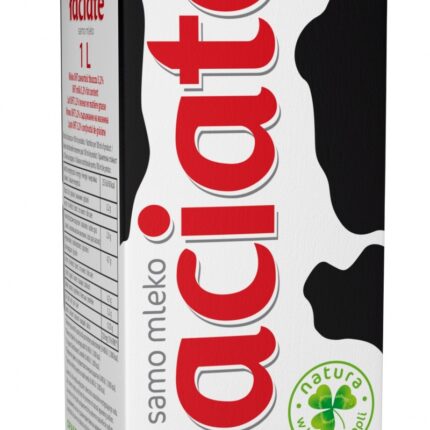 Mleko ŁACIATE, 3,2%, 1 l, krótki termin ważności (opakowanie 12 szt.)
