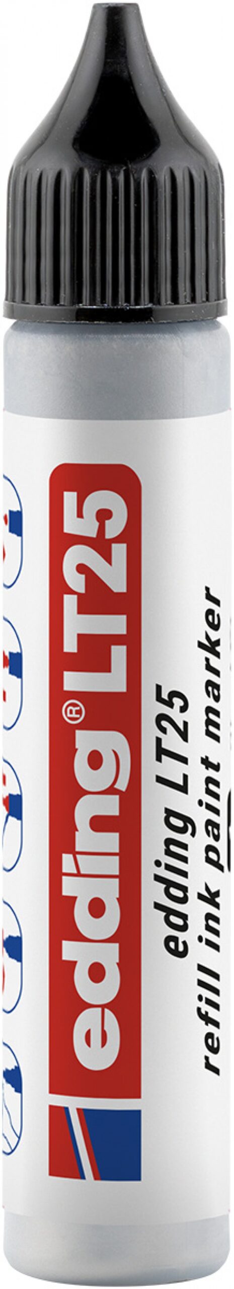378017-394405-tusz_do_uzupelniania_markerow_olejowych_e_lt-800w-scaled-1 Tusz do uzupełniania markerów olejowych e-LT 25 ECOLINE, EDDING, srebrny - obrazek 1