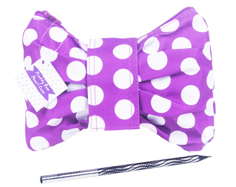378042-69598-piornik_saszetka_memoris_pretty_bow_kokardka_-800w Piórnik-saszetka MEMORIS Pretty Bow, kokardka, na suwak i rzep, mix kolorów - obrazek 1