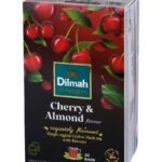 Herbata DILMAH, aromat wiśnia & migdał, 20 torebek