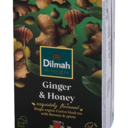 Herbata DILMAH, aromat imbir & miód, 20 torebek
