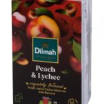 Herbata DILMAH, aromat brzoskwinia & lychee, 20 torebek