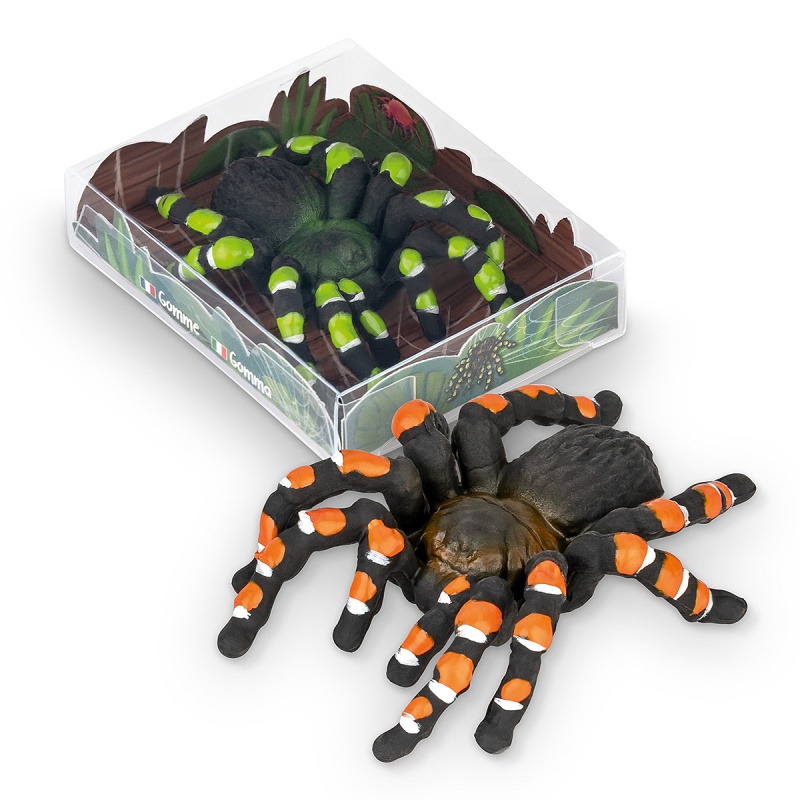 379186-395394-gumka_do_scierania_tarantula_trendhaus_zoo_m-800w Gumka do ścierania tarantula TRENDHAUS ZOO, mix kolorów (opakowanie 18 szt.) - obrazek 1