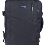 Plecak DONAU TRAVEL Prague, 17", 32l, USB + kabel, czarny