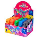 Slime Kolorowa Czaszka Glutolina Astra Fun 100g - 30 szt. display