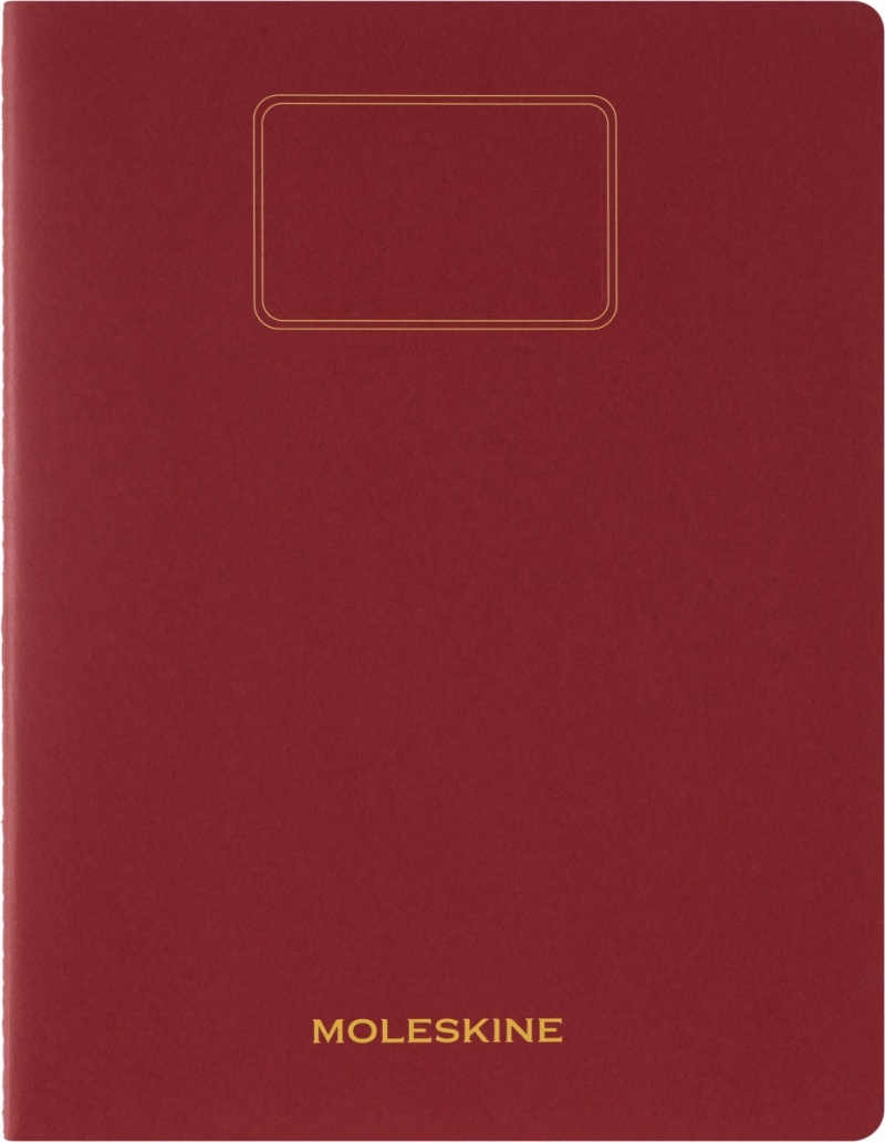 380227-396388-zeszyt_moleskine_student_cahier_xxl_w_linie_-800w Zeszyt MOLESKINE Student Cahier, XXL, w linie, 21,6x27,9cm, czerwony - obrazek 1