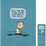 Zeszyt MOLESKINE Peanuts Linus Single Cahier, XL, 19x25cm, w linie, edycja limitowana