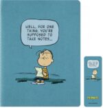 Zeszyt MOLESKINE Peanuts Linus Single Cahier, XL, 19x25cm, w linie, edycja limitowana