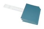 Zestaw 3 zeszytów MOLESKINE Cahier, XL, 19x25cm, w linie, 120 stron, brisk blue - obrazek 3