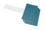 Zestaw 3 zeszytów MOLESKINE Cahier Journals, L, 13x21cm, gładki, 80 stron, brisk blue - obrazek 3