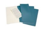 Zestaw 3 zeszytów MOLESKINE Cahier Journals, L, 13x21cm, gładki, 80 stron, brisk blue - obrazek 4