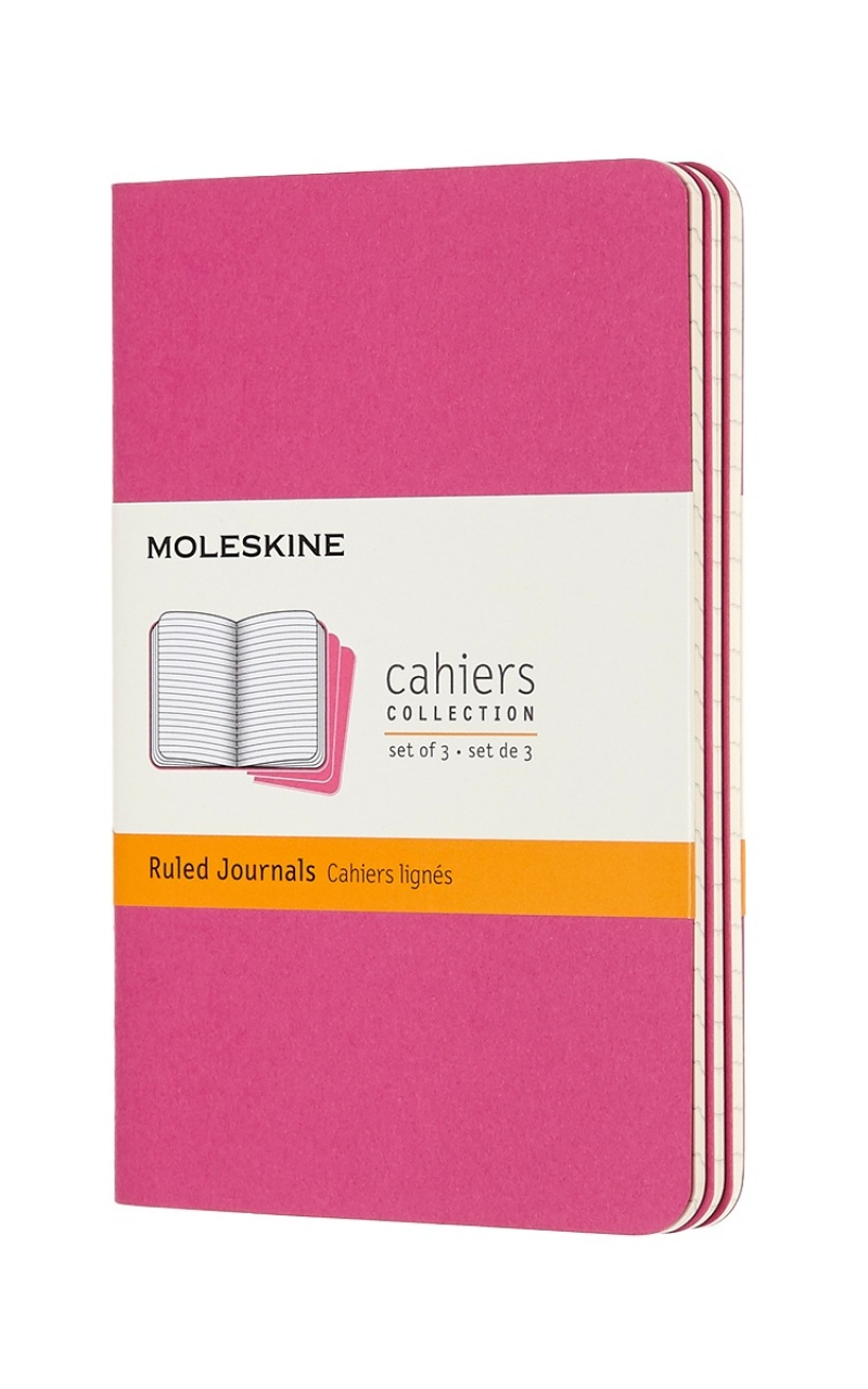 380426-396368-zestaw_3_zeszytow_moleskine_cahier_journals_-800w-1 Zestaw 3 zeszytów MOLESKINE Cahier Journals, P, 9x14cm, w linie, 64 strony, kinetic pink - obrazek 1