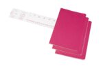 Zestaw 3 zeszytów MOLESKINE Cahier, L, 13x21cm, w linie, 80 stron, kinetic pink - obrazek 3