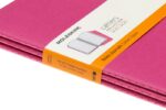 Zestaw 3 zeszytów MOLESKINE Cahier, L, 13x21cm, w linie, 80 stron, kinetic pink - obrazek 5