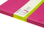 Zestaw 3 zeszytów MOLESKINE Cahier, XL, 19x25cm, gładki, 120 stron, kinetic pink - obrazek 5