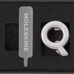 Przypinka MOLESKINE Q, srebrna