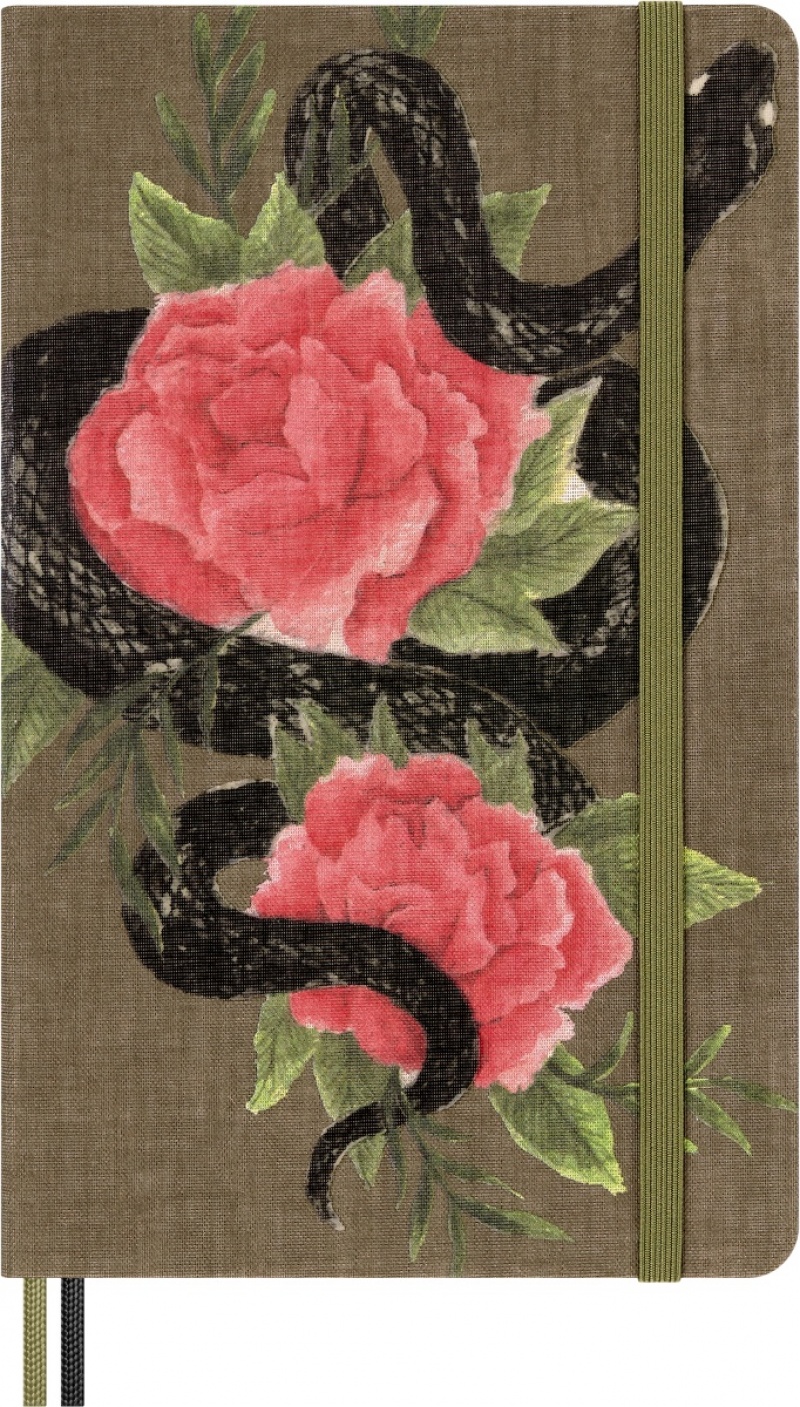 380614-396229-notes_moleskine_snake_2025_l_w_linie_13x21cm-800w Notes MOLESKINE Snake 2025, L, w linie, 13x21cm, edycja limitowana - obrazek 1