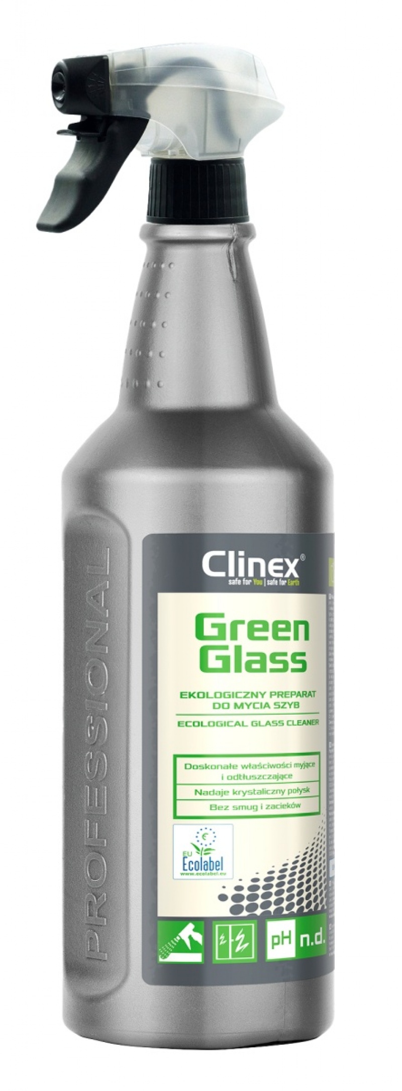 381424-397441-ekologiczny_preparat_clinex_green_glass_do_m-800w Ekologiczny preparat CLINEX Green Glass, do mycia szyb, 1l - obrazek 1