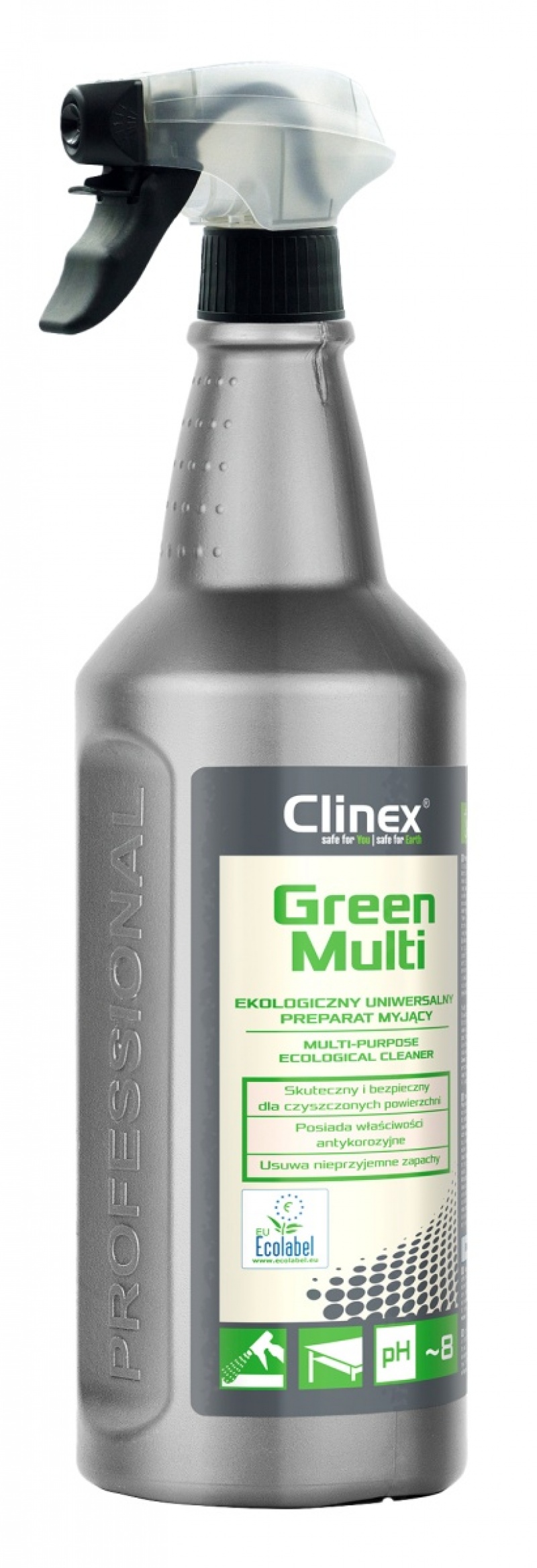 381430-397442-ekologiczny_uniwersalny_preparat_clinex_gree-800w Ekologiczny uniwersalny preparat CLINEX Green Multi, myjący, 1l - obrazek 1